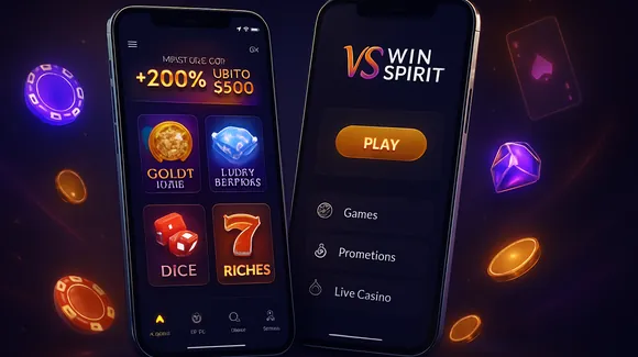 Win Spirit Casino App Banner