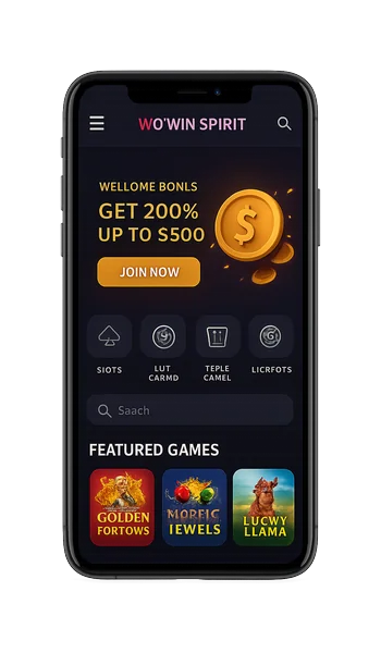 Win Spirit Casino App Screenshot